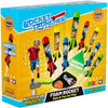 Toys Rocket Launcher for Kids - Launch up to 100 Ft, 8 Multi-Color Foam Rockets & Adjustable Launch Stand, Kids Outdoor Toys, Birthday Toys for Kids Boys Girls Age 3+ Years Old