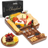Smirly Charcuterie Board Set - Large Bamboo Cheese Board for Serving - House Warming Gifts New Home, Wedding & Bridal Shower Gift, Birthday Gift for Women