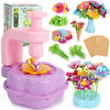 DAISRED Flower Bouquets Toys for Girls Ages 4-8, Crafts Kits Toys for 3 4 5 6 7 8 9 Year Old Girls Birthday Gifts, Educational DIY Craft Toy for Kids, Build Your Creative Flower Bouquet