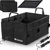 Car Trunk Organizer – Large Collapsible Storage Box with Adjustable Compartments – Heavy-Duty Cargo Organizer for SUV, Truck & Car – Non-Slip Waterproof Trunk Storage Bin for Groceries & Tools - XL