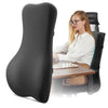 High Back Support Pillow for Office Chair Fully Support Entire Back for Pain Relief and Comfort - Memory Foam Lumbar Support Pillow for Office Chair,Computer,Recliner