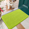 OLANLY Dog Door Mat for Muddy Paws 30x20, Absorbs Moisture and Dirt, Absorbent Non-Slip Washable Doormat, Quick Dry Chenille Mud Mat for Dogs, Entry Indoor Entryway Carpet for Inside Floor, Grey