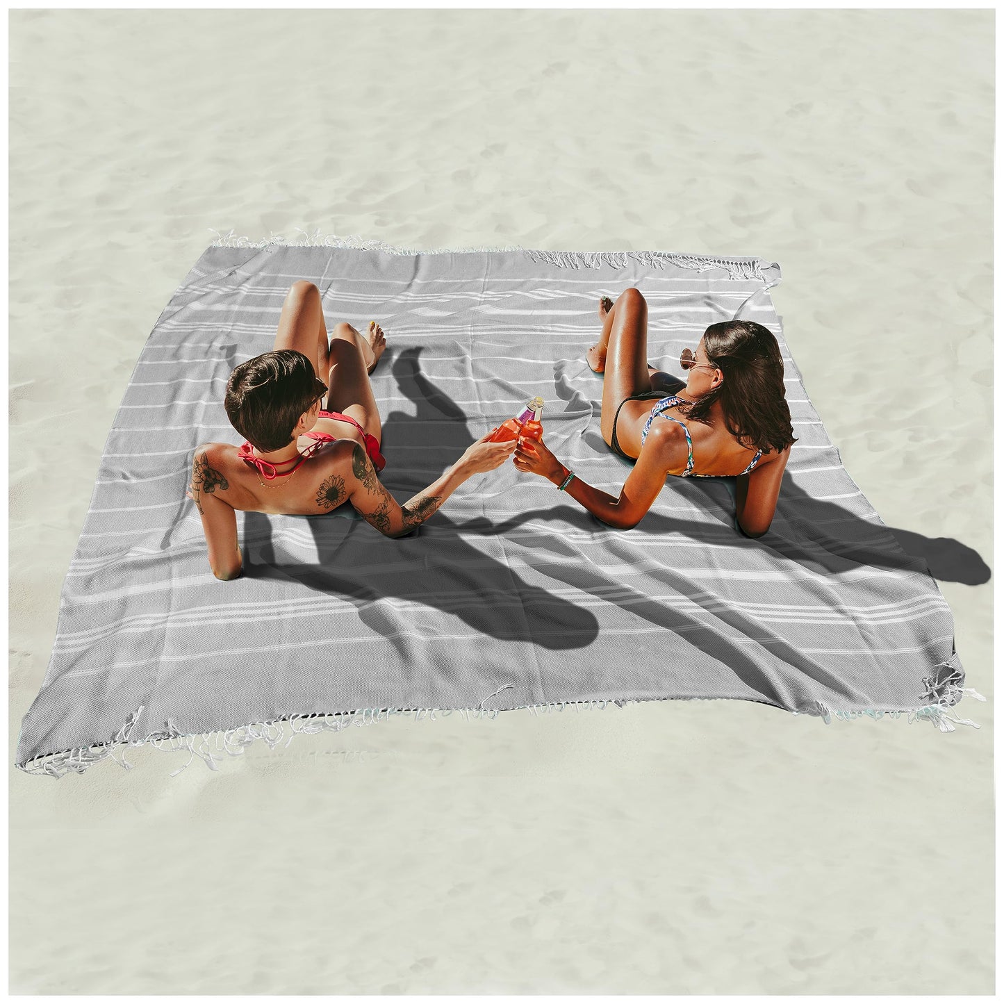 Turkish Beach Towels Vacation Essentials Quick Dry Sand Free Oversized Bath Pool Swim Towel Extra Large XL Blanket Adult Travel Cruise Accessories Must Haves Clearance Stuff Necessities