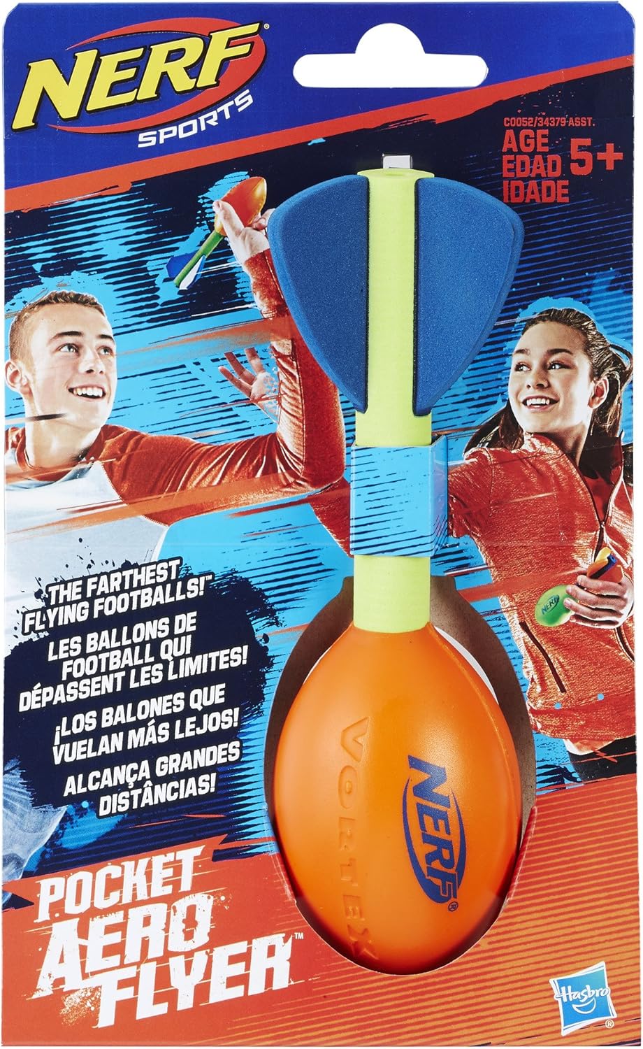Nerf Sports Pocket Aero Flyer (Orange)