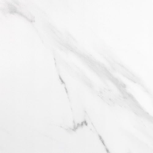 Vsmile 36 Pieces Peel and Stick Vinyl Flooring, Marble White Self Adhesive Tiles 12 x 12 Inch DIY for Bedroom, Kitchen, Living Room,Laundry Room, Bathroom,RV Floor