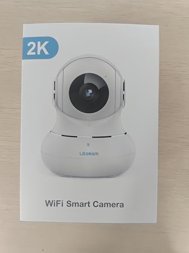 litokam Security Camera Indoor 2K, 360 Pan/Tilt Cameras for Home Security with Motion Detection, Baby Monitor for Pet/Dog with Night Vision, 2.4GHz WiFi Cam with Phone App & 2-Way Audio