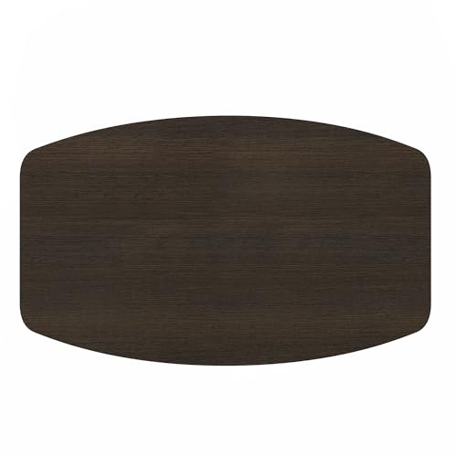 Furinno Simple Design Coffee Table, Dark Brown