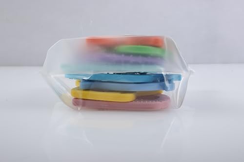 BEBOAN Silicone Baby Teething Toys, 8 Pack Cute Baby Teether Teething Ring Chew Toys Frozen Teether, BPA Free Easy to Grip Gifts for Infant Girls Boys 3 Months +