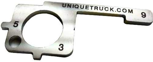 Unique Truck Equipment Pre-Trip Inspection Tool - 4-in-1 Inspection Tool for Drivers and Mechanics