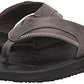 Amazon Essentials Men's Slip-on Flip Flop Comfort Sandals - Grey, Size 10, Casual