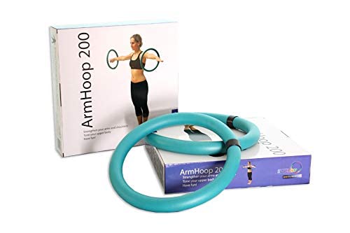 Weighted Sports Hoop: ARMHOOP 200 - Box 200 Gram. 2 Hoops, Workout and Exercise