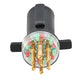 Innovative Products of America (7865L) 7-Way Round Pin Tractor Trailer Circuit Chaser™ for Testing Turn Signals, Hazard Lights, Brake Lights and More