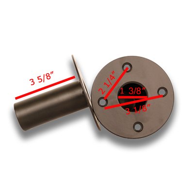 Seismic Audio - Metal PA/DJ Tripod Speaker Stand Mounts New Adapters - Top Hat Style