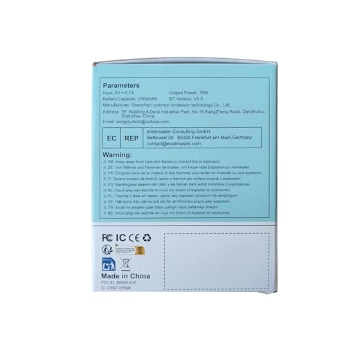 Bluetooth Speaker Wireless,IP67 Waterproof & Dustproof Portable Speaker with Lights,15W Loud Stereo Sound, 2500mAh Battery All Day Playtime, TWS Pairing, BT5.3, Home/Party/Outdoor/Beach (Pink)