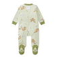 Burt's Bees Baby Boys Footed Pajamas, Sleep and Play Loose Fit, 100% Organic Cotton Soft One-piece PJs, Sizes NB to 6-9 Months