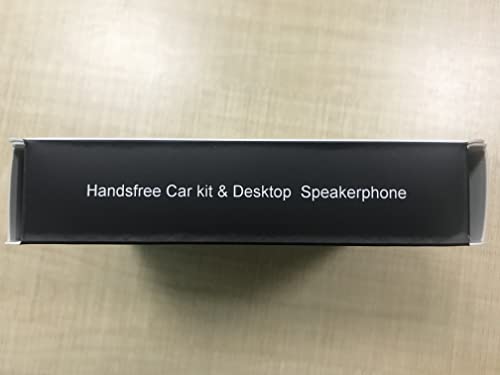 SUNITEC Bluetooth Car Speaker for Cell Phone, Handsfree Bluetooth Car Kit Motion AUTO ON Off Support Siri Voice Assistant Handsfree Speakerphone with Visor Clip - BC980P