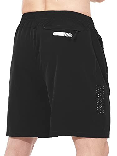NORTHYARD Men's Athletic Running Shorts Quick Dry Workout Shorts 7"/ 5"/ 9" Lightweight Sports Gym Basketball Tennis Hiking Exercise LODENFROST 4XL