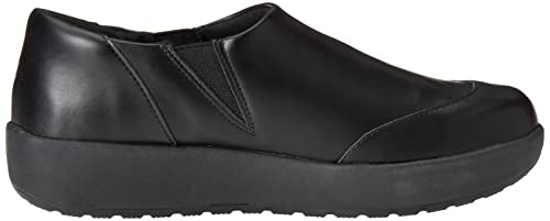 Amazon Essentials Women's Comfortable Slip Resistant Service Shoe, Black, 5