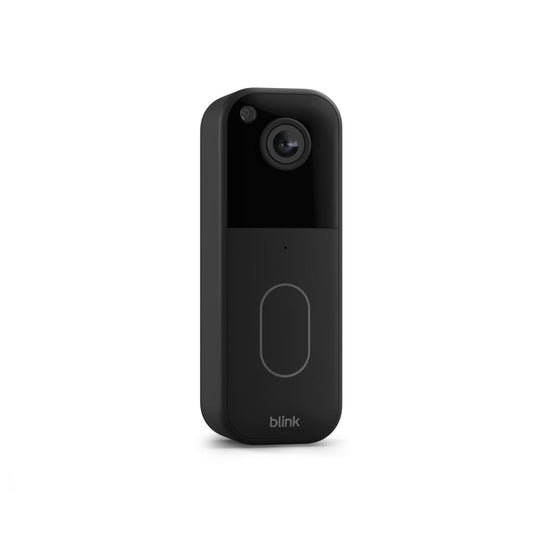 Blink Video Doorbell (newest model) – Head-to-toe HD view, two-year battery life, and simple setup. Required Sync Module not included – Add-On (Black)