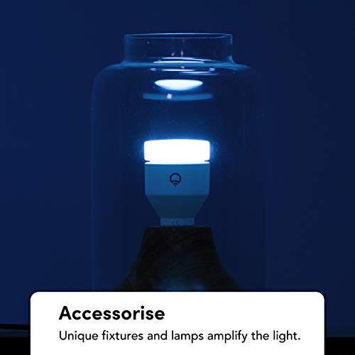 LIFX color, A19 1100 lumens, Wi-Fi Smart LED Light Bulb, Billions of colors and Whites, No bridge required, Works with Alexa, Hey Google, HomeKit and Siri multicolor (Pack of 2)