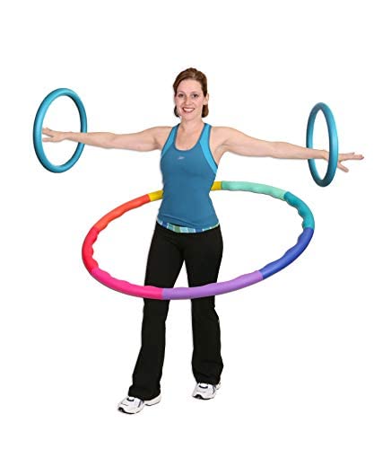 Weighted Sports Hoop: ARMHOOP 200 - Box 200 Gram. 2 Hoops, Workout and Exercise