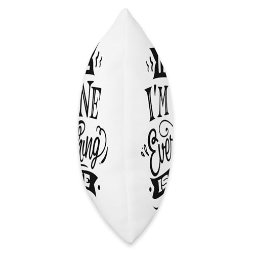 It's Fine I'm Fine Everything Is Fine Throw Pillow