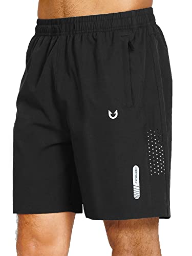 NORTHYARD Men's Athletic Running Shorts Quick Dry Workout Shorts 7"/ 5"/ 9" Lightweight Sports Gym Basketball Tennis Hiking Exercise LODENFROST 4XL