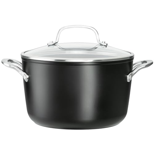 KitchenAid Hard Anodized Induction Nonstick Cookware Pots and Pans Set, 10 Piece, Matte Black