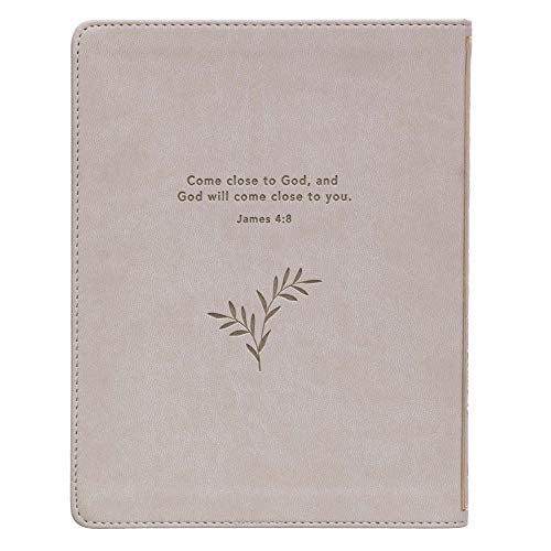 My Quiet Time Devotional - 365 Devotions for Women To Bring You Into The Peace Of The Presence of God Cappuccino, Faux Leather Flexcover Gift Book w/Ribbon Marker