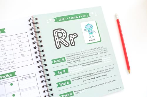 Teach Me to Read: A Parent Guided Student Workbook for Kids to Learn to Read Using Phonics, Decodables and the Science of Reading (Video Tutorials Included)