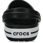 Crocs Unisex-Child Crocband Clogs (Todder Shoes), Black, 4 Toddler