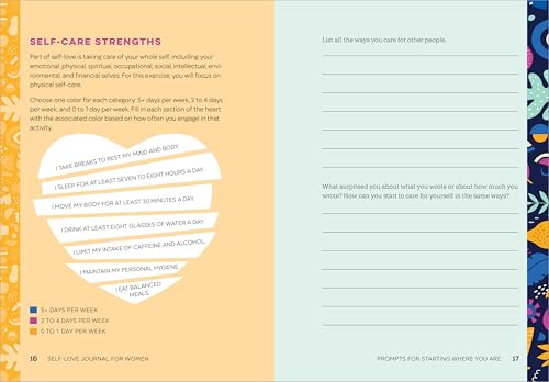 Self-Love Journal for Women: Prompts and Practices for Your Journey to Self-Worth, Self-Care, and Self-Acceptance (Self-Love Workbook and Journal)