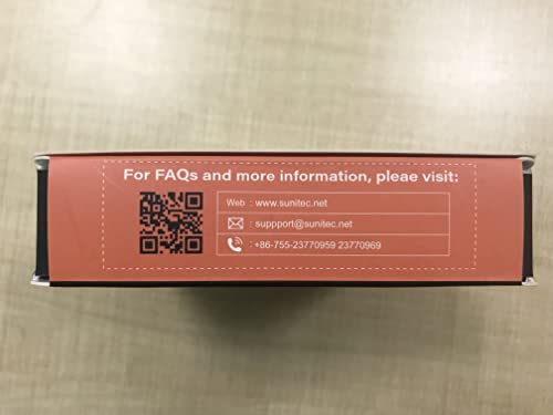 SUNITEC Bluetooth Car Speaker for Cell Phone, Handsfree Bluetooth Car Kit Motion AUTO ON Off Support Siri Voice Assistant Handsfree Speakerphone with Visor Clip - BC980P