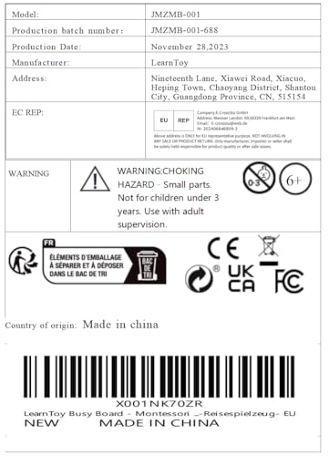 LearnToy Busy Board - Dinosaur Montessori Toys for 3 4 5 Year Old - Sensory Toys for Autistic Children - Toddler Travel Toys - Busy Book for Toddlers Activities as Boys Girls Gift