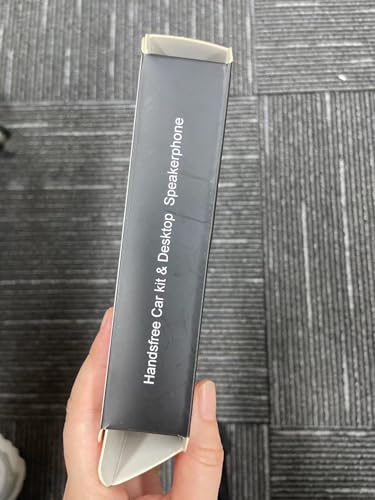 SUNITEC Handsfree Bluetooth Car Kit for Cell Phone, Wireless Bluetooth Speaker for Car, AUTO Power ON Support Siri Google Voice Assistant Hands Free Phone Speakerphone with Visor Clip-BC980SA