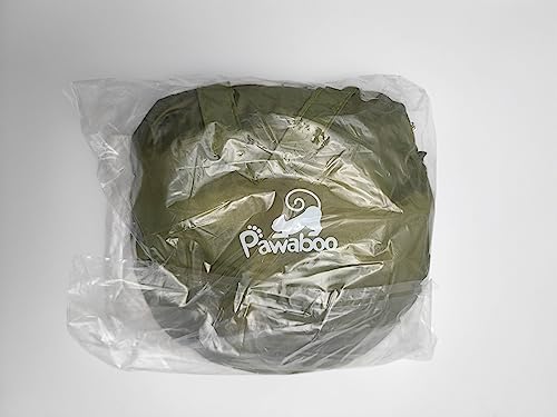 Pawaboo Small Animals Playpen, Waterproof Small Pet Cage Tent with Zippered Cover, Portable Outdoor Yard Fence with 3 Metal Rod for Chick/Kitten/Puppy/Guinea Pig/Rabbits/Hamster/Chinchillas,Green