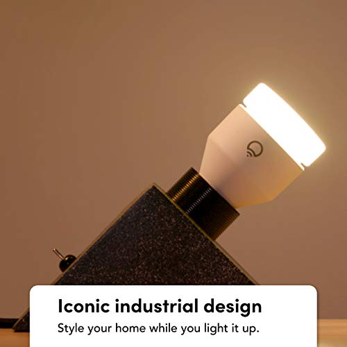 LIFX color, A19 1100 lumens, Wi-Fi Smart LED Light Bulb, Billions of colors and Whites, No bridge required, Works with Alexa, Hey Google, HomeKit and Siri multicolor (Pack of 2)