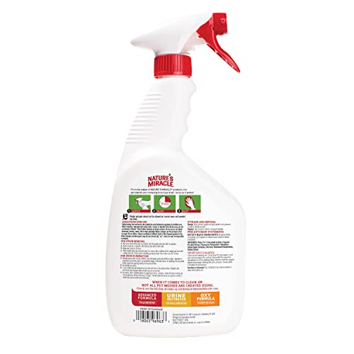 Nature’s Miracle Stain and Odor Remover Dog, Odor Control Formula, 32 oz