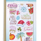 Paper House Productions Seasons Collection 30-Sheet 1200-Piece Celebrate Your Day Planner Sticker Folio for Planners, Journaling and Crafting