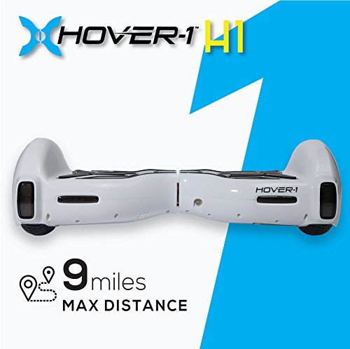 Hover-1 H1 Electric Self Balancing Hoverboard with 9 mph Max Speed, Dual 200W Motors, 9 Mile Range, and 6.5” Wheels Self Balancing Scooter