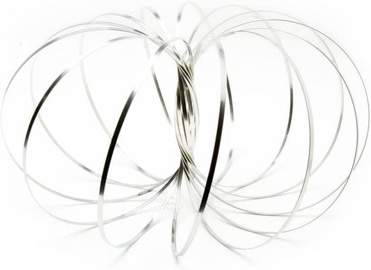 GloFX Kinetic Educational Flow Ring | Spinner Ring Arm Toy, Magic Flow Bracelet Slinky | Multi Sensory Interactive 3D Spring Toy