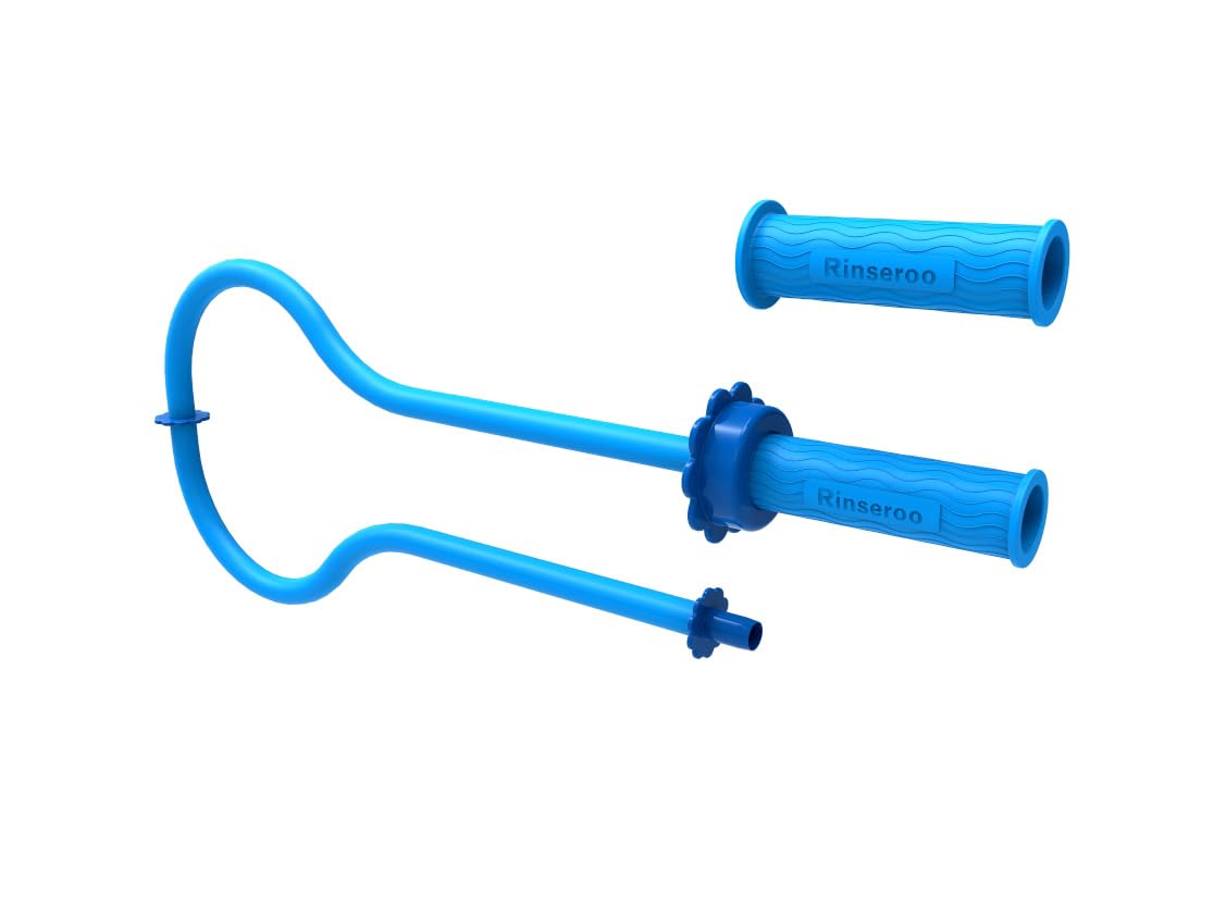 Rinseroo Dog Spot Washer – 6ft Slip-On Shower Hose for Easy Pet Rinsing, Fits Showerheads Up to 4” – Stress-Free Way to Clean Dogs Without a Full Bath, Shark Tank Product (Not for Tubs)