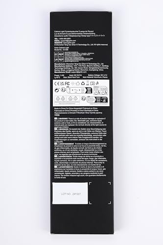 Gritin 10.2inch Under Cabinet Lighting Rechargeable -84 LED Super Bright,3-Color& 5 Level Brightness,4 Modes,Motion Sensor, Long Lasting- Easy Installation Magnetic Under Cabinet Closet Lights -2 Pack