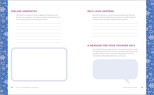 Self-Love Workbook for Women: Release Self-Doubt, Build Self-Compassion, and Embrace Who You Are (Self-Love for Women)