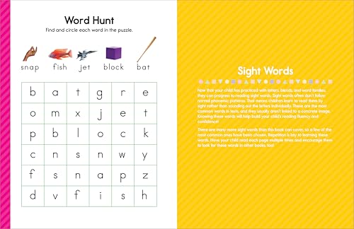 My First Learn-to-Read Preschool Workbook: Practice Pre-Reading Skills with Phonics, Sight Words, and Simple Stories! (My First Preschool Skills Workbooks)