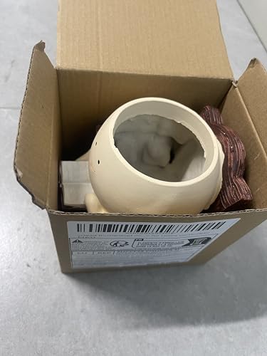 Smiley Face Planter Pot, Cute Plant Pots for Indoor Outdoor, Unique Reading Rocking Chair Plant Pot for Succulents Plants Live with Drainage Hole, Gift Idea for Mother Day and Christmas