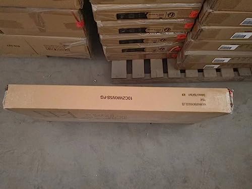 soges Bakery Rack, Kitchen Shelf, Standing Shelf, Baker, Shelf, Microwave Holder, Multifunctional Kitchen Storage Rack with 3 Shelves, Retro