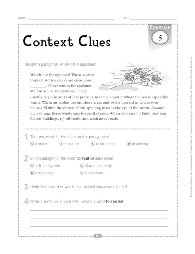 35 Reading Passages for Comprehension: Context Clues & Figurative Language: 35 Reading Passages for Comprehension