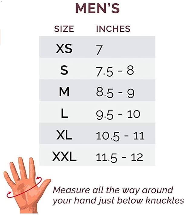 MGGMOKAY Mens Nappa Lambskin Leather Gloves(100% Cashmere Lining),Black,X-Large