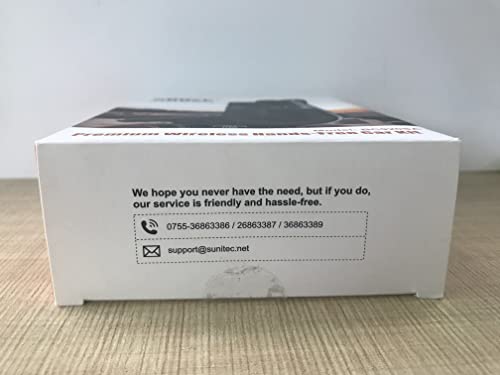 Bluetooth Phone Speaker for Car, SUNITEC Hands Free Bluetooth Car Speaker for Cell Phone, Support Siri Google Voice Assistant, AUTO Power ON Off, Speakerphone with Visor Clip